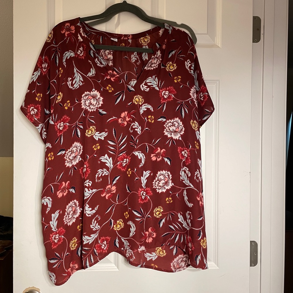 Pretty tunic top
